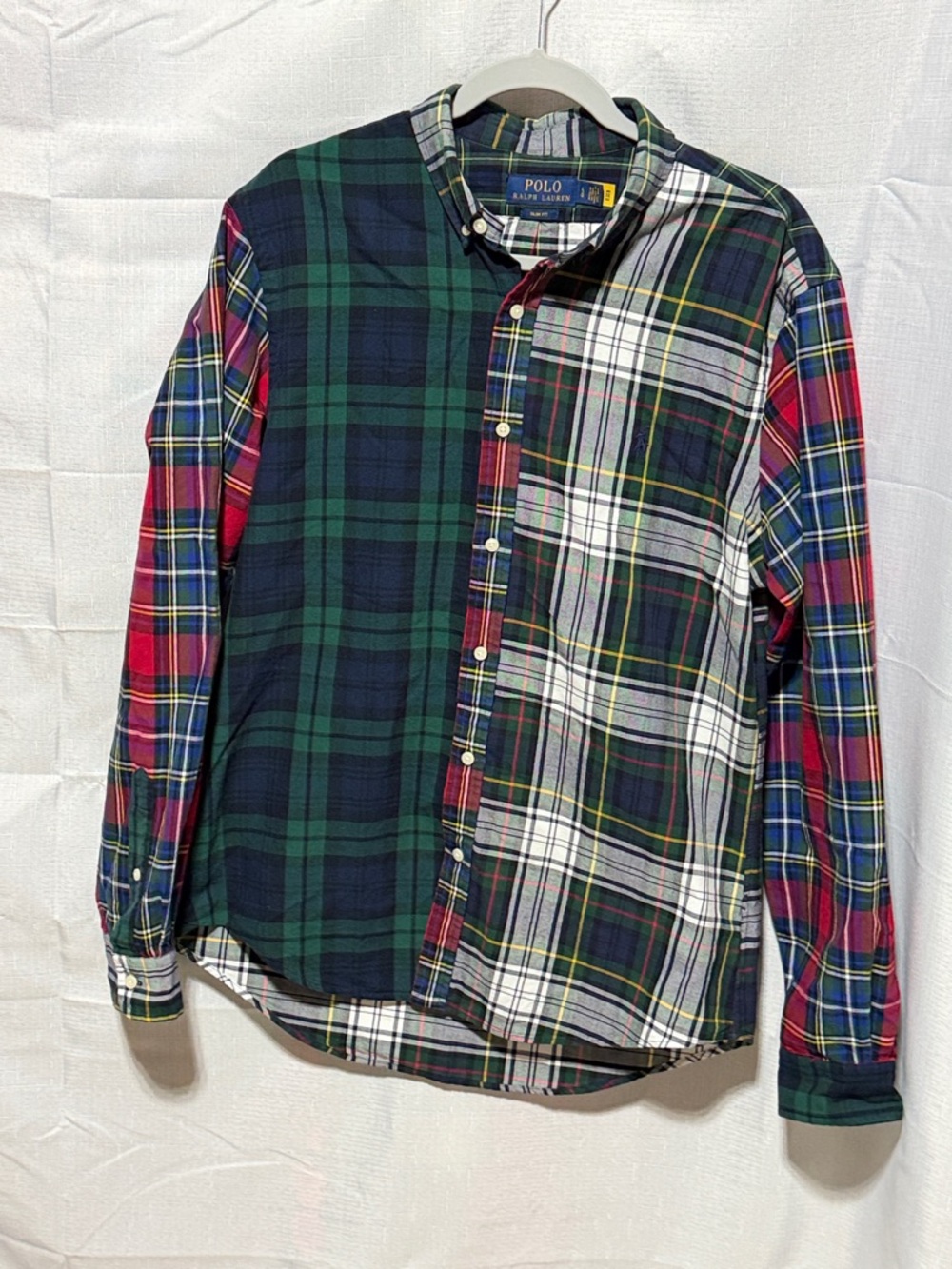 Polo Ralph Lauren Patchwork Buttondown EUC